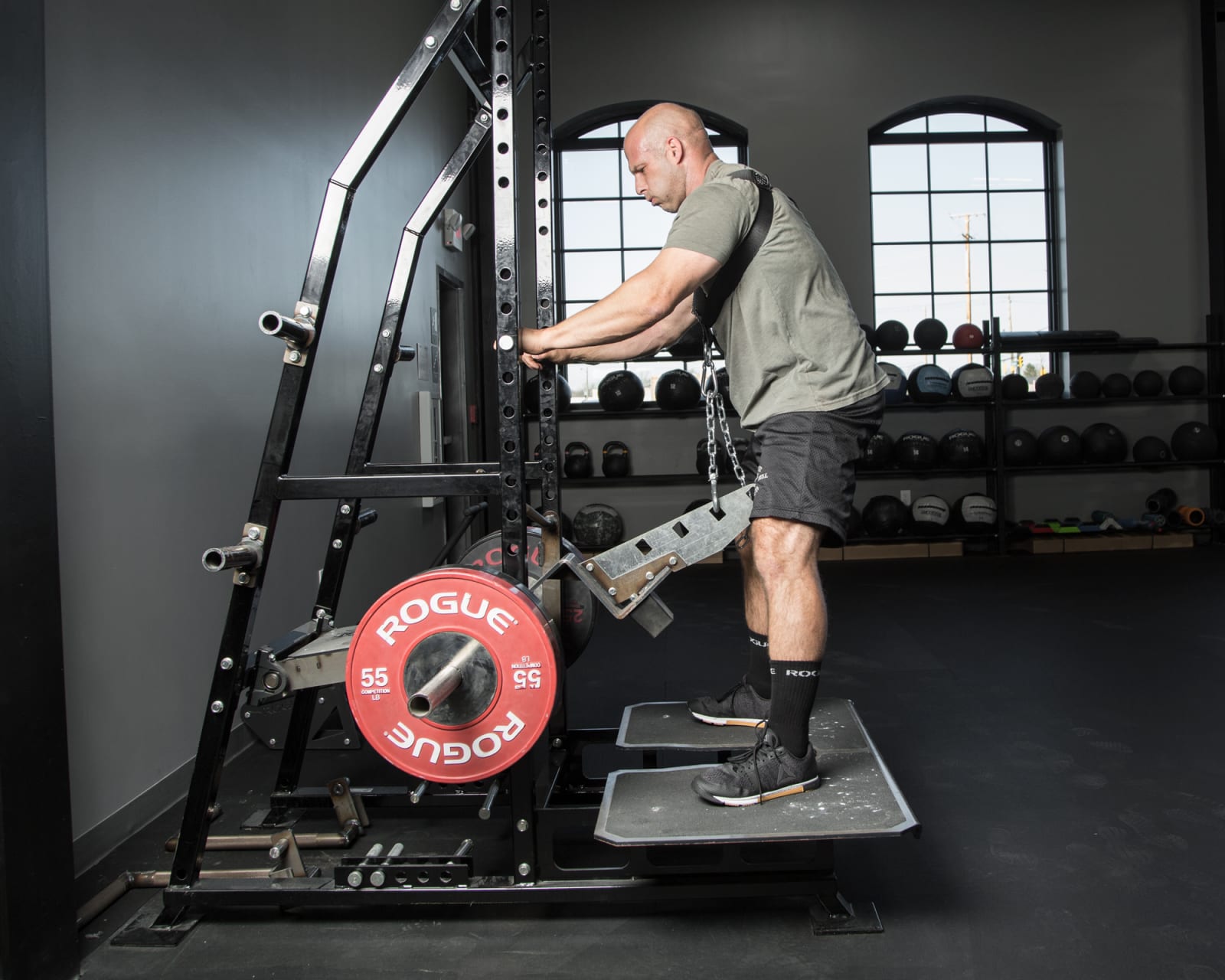 Front squat hot sale harness uk